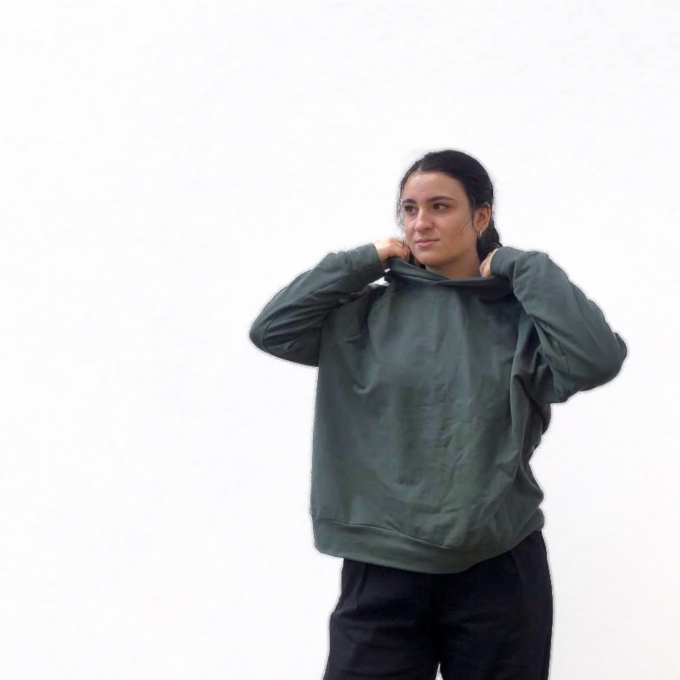 E-book CreaResa Basic Hoodie Resa Dames, Duits