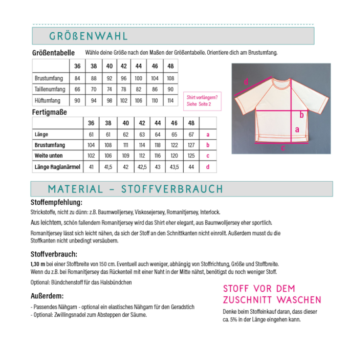 E-Book CreaResa Basic Shirt Resa
