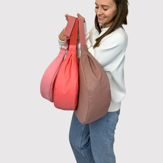 E-book CreaResa Schultertasche Moon Bag Kombipaket alle Größen, Duits