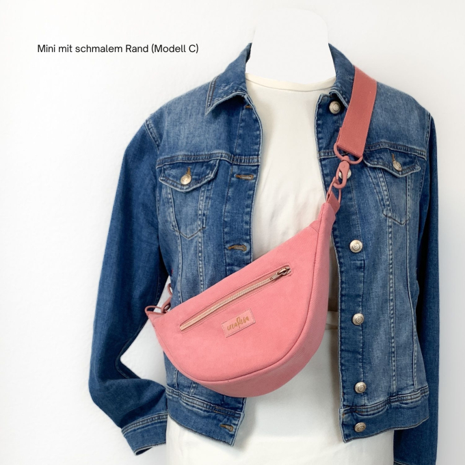 E-book CreaResa Schultertasche Moon Bag Kombipaket alle Größen, Duits