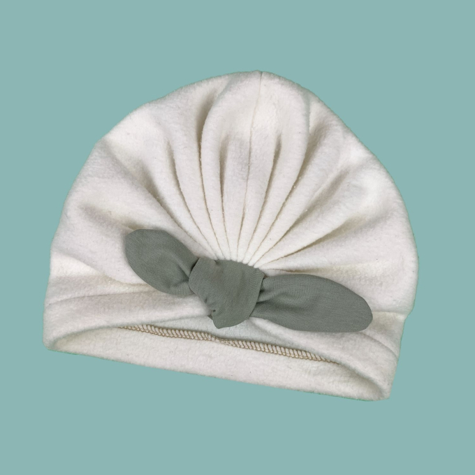 Patron bonnet turban enfant pdf Alma CreaResa, en allemand