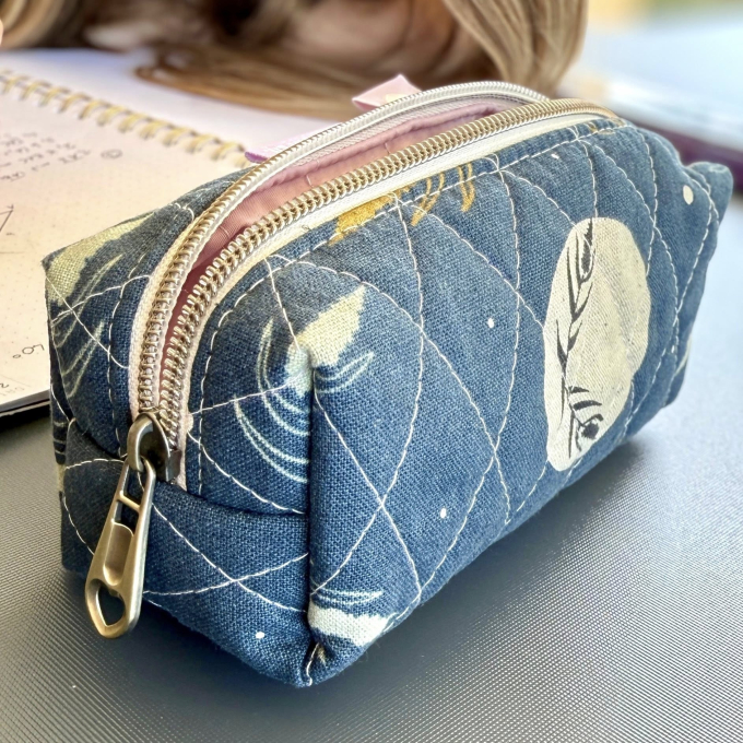 Patron boxy bag pdf Frida Cutting Corners Design, en allemand