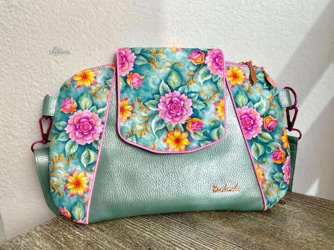 Patron sac à main pdf Tilda Cutting Corners Design, en allemand