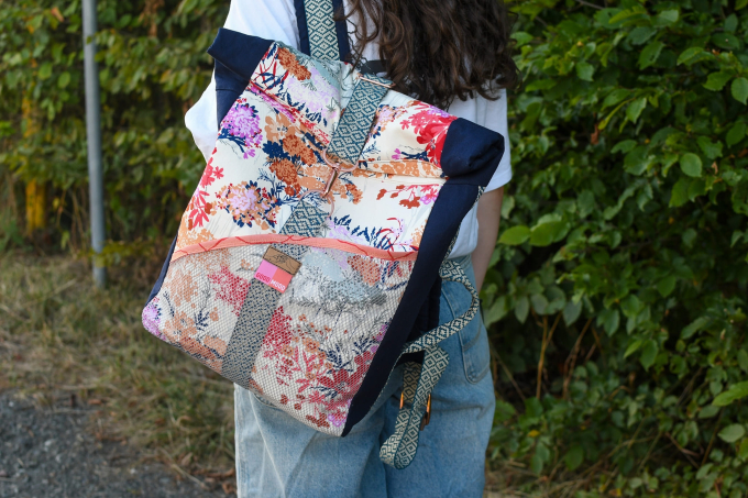Patron sac à dos roll-top pdf Torben Cutting Corners Design, en allemand