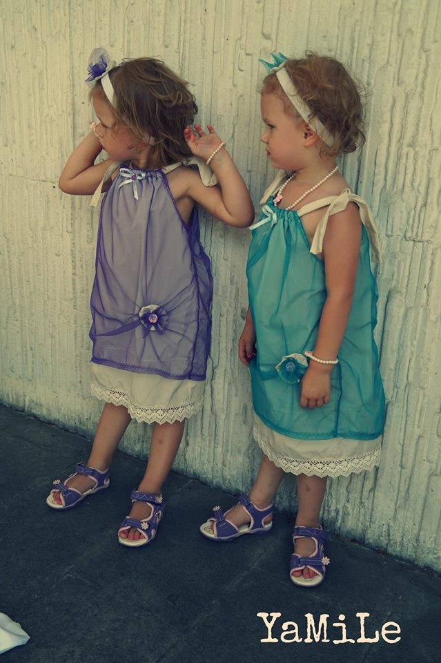Patron robe / combinaison enfant pdf Floret Din.Din Handmade, en allemand