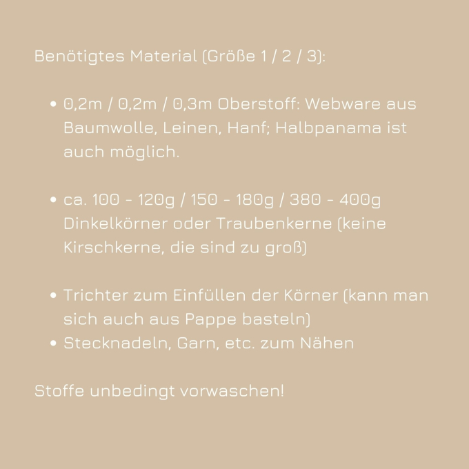 E-book DIY Hunger Muschel Körnerkissen, Duits