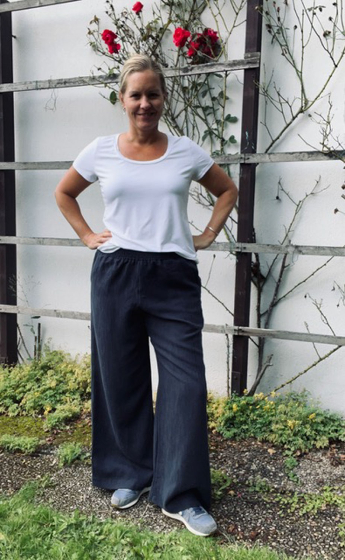 E-book DoitMyWear Leinen Hose Charlotte, Duits
