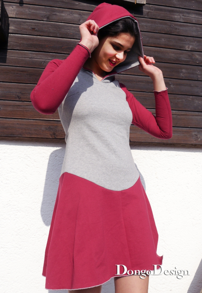 E-Book DongoDesign Damen Jerseykleid Barbara
