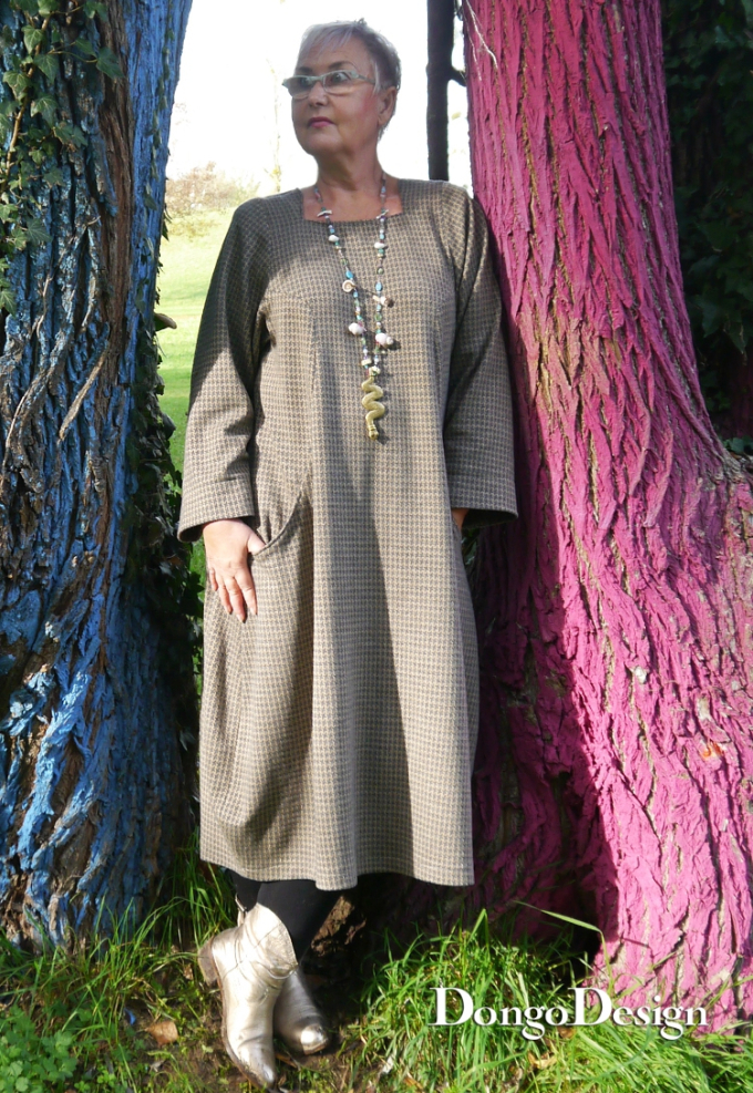 E-Book DongoDesign Damen Jerseykleid Pia