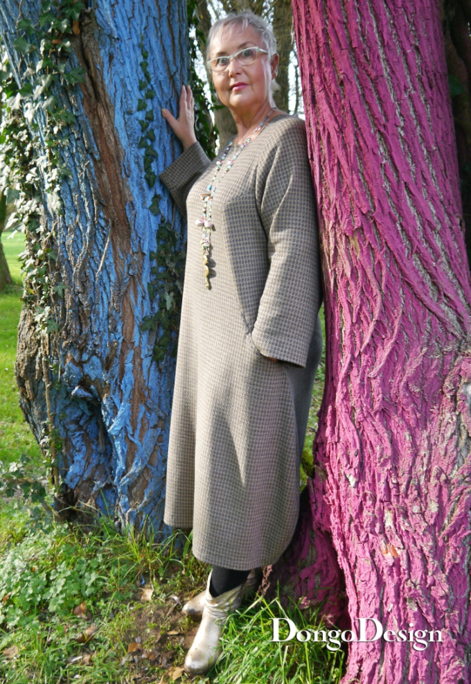 E-Book DongoDesign Damen Jerseykleid Pia