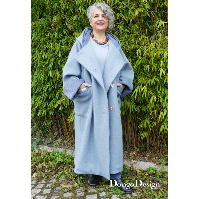 E-Book DongoDesign Damen-Mantel Linda, in english