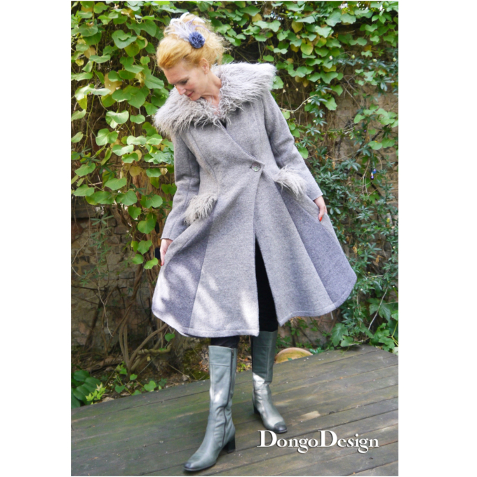 E-Book DongoDesign Damen-Mantel Nadja