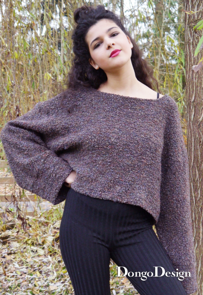 E-Book DongoDesign Damen-Pullover Sarah, duits