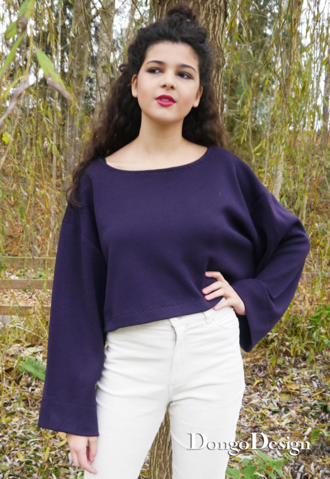 E-Book DongoDesign Damen-Pullover Sarah, duits