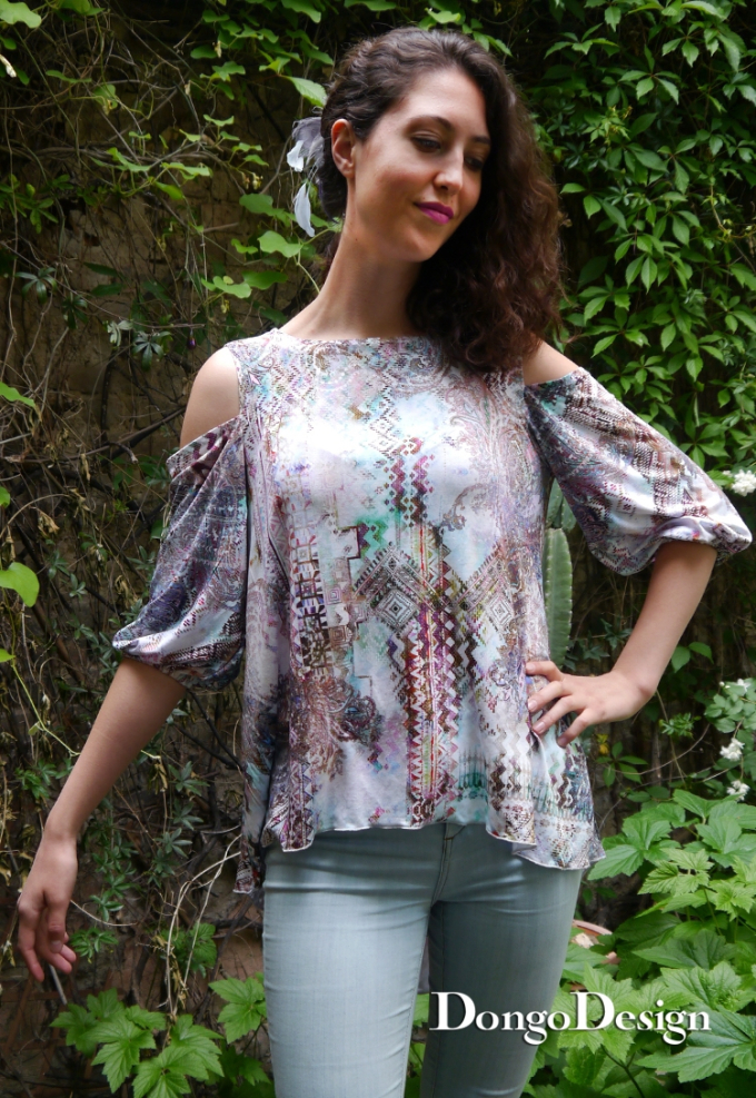 E-Book DongoDesign Damen-Shirt Kordula, duits