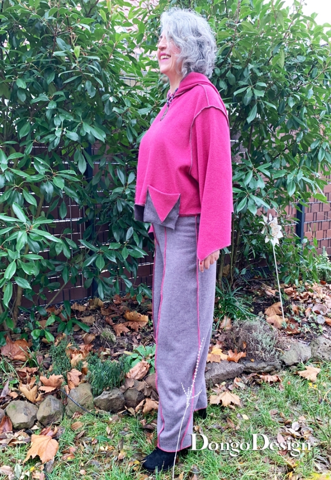 Patron pantalon femme pdf Serafina DongoDesign, en allemand