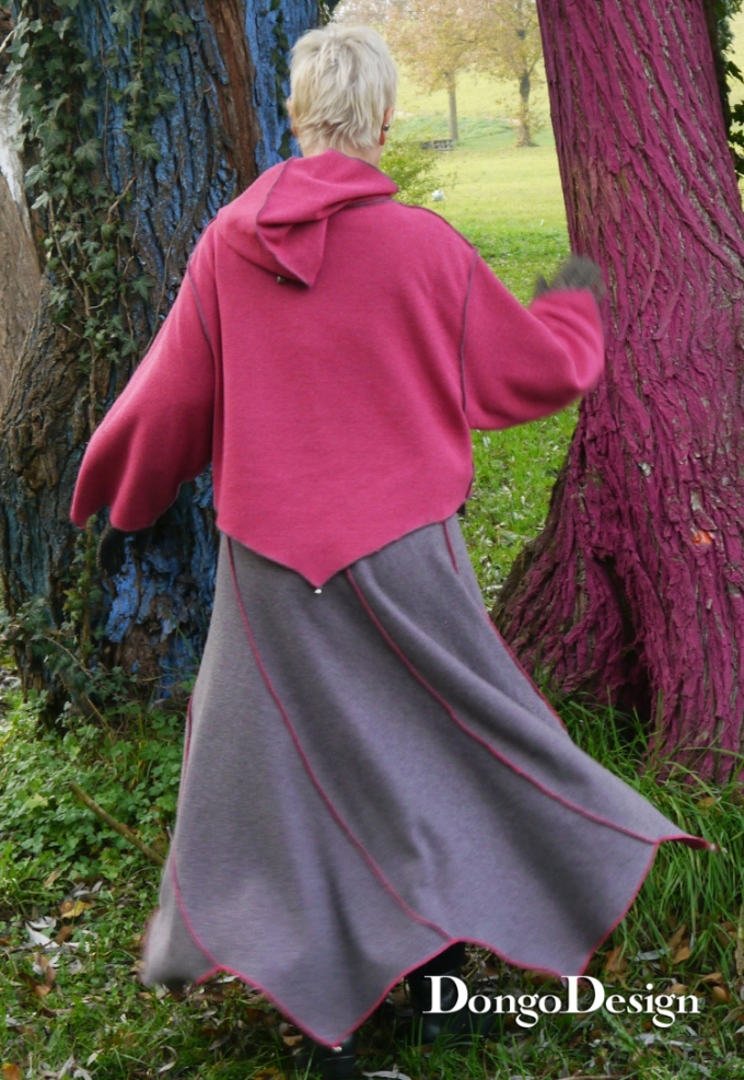 Patron shirt/sweatshirt femme pdf Juist DongoDesign, en allemand et anglais