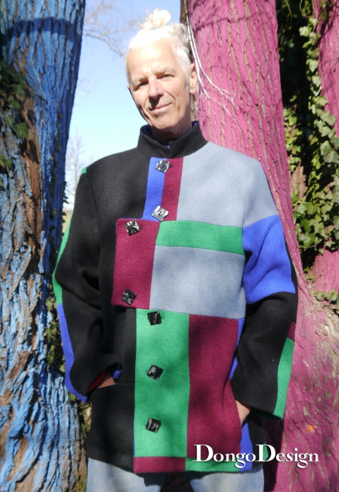 E-book DongoDesign Herren Walkjacke Piet, Duits