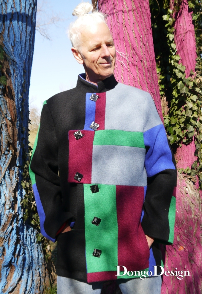 E-book DongoDesign Herren Walkjacke Piet, Duits