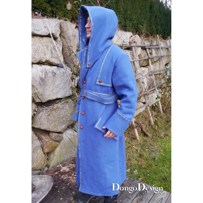 E-book DongoDesign Herrenmantel Elias, Duits/Engels