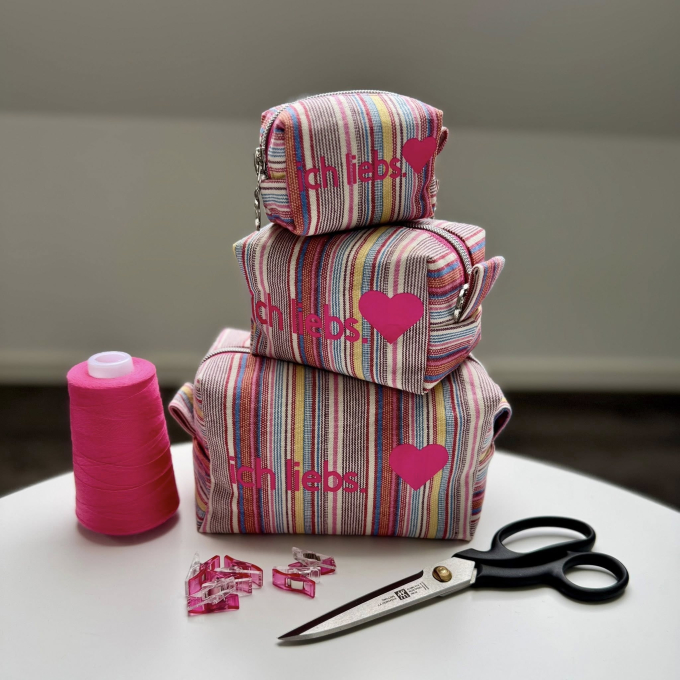 E-Book drei eM's 3er-Set Boxy Sutri bag, German