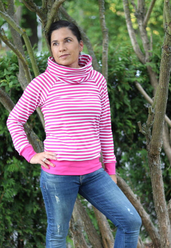 Patron Supplément pour sweat-shirt femme pdf Julieta drei eM's, en allemand