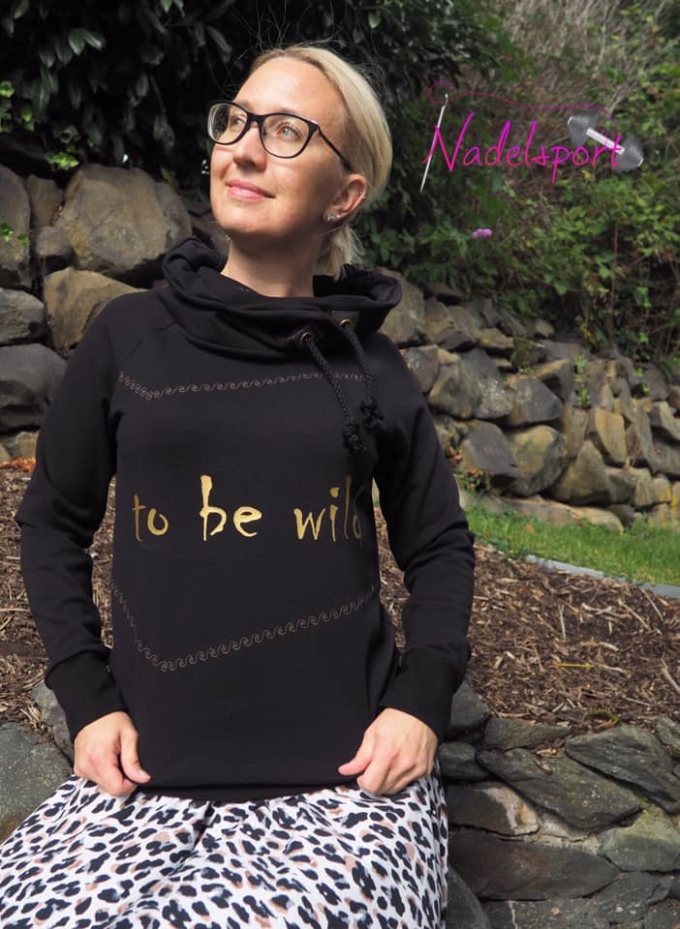 Patron Supplément pour sweat-shirt femme pdf Julieta drei eM's, en allemand