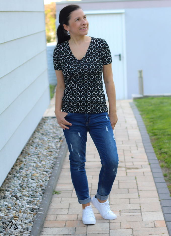 E-book drei eM's Basic-Shirt 2 + plotterbestand Heart, Duits