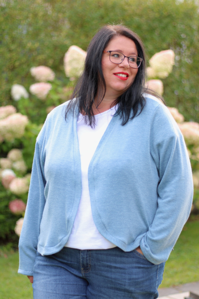 E-Book drei eM's Cardigan AURACH, german