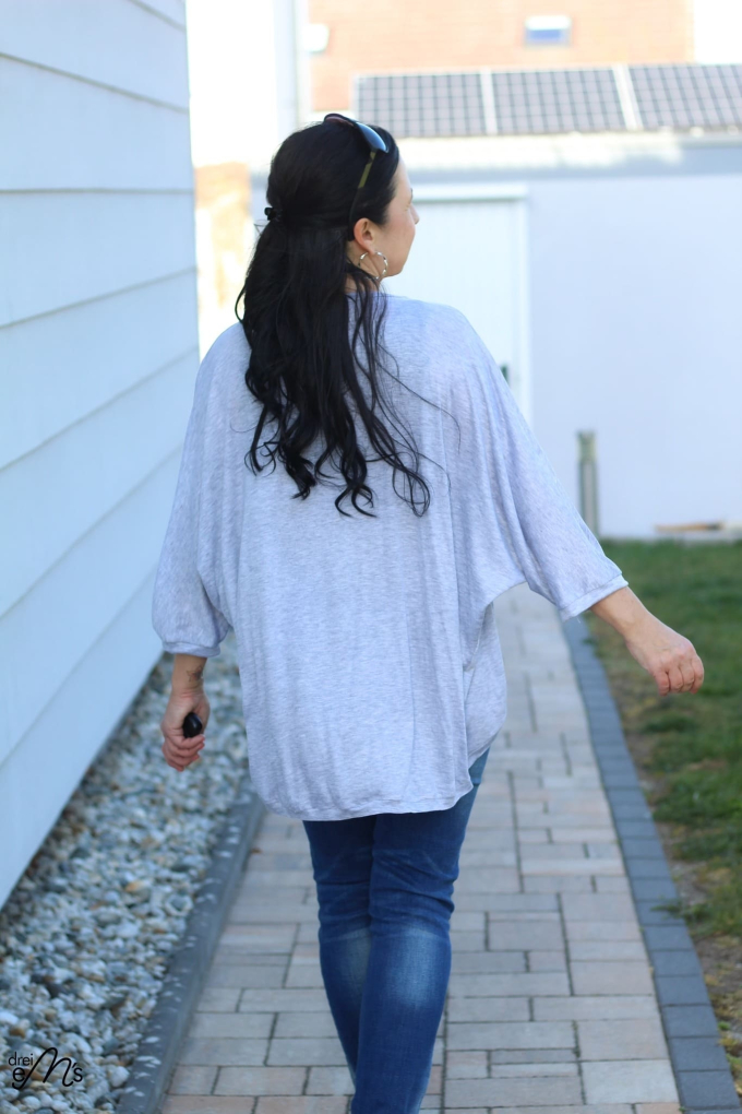 Patron cardigan femme pdf Rovito drei eM's, en allemand