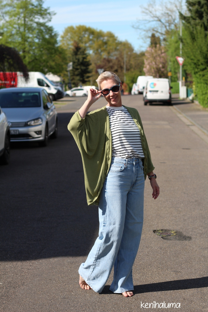 Patron cardigan femme pdf Rovito drei eM's, en allemand