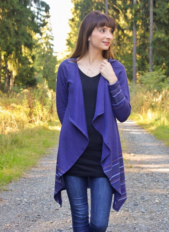 E-Book drei eM's Cardigan Salea, Duits