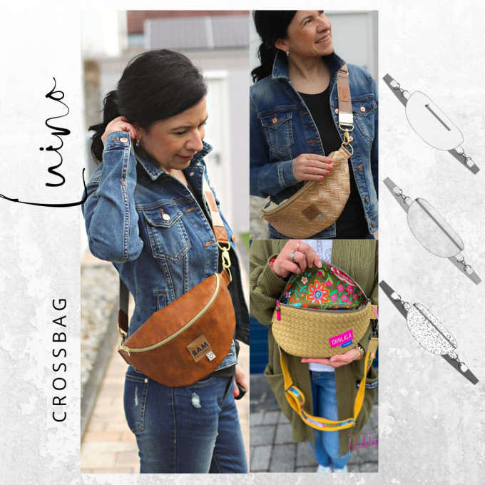 E-Book drei eM's Crossbag LUINO, Duits
