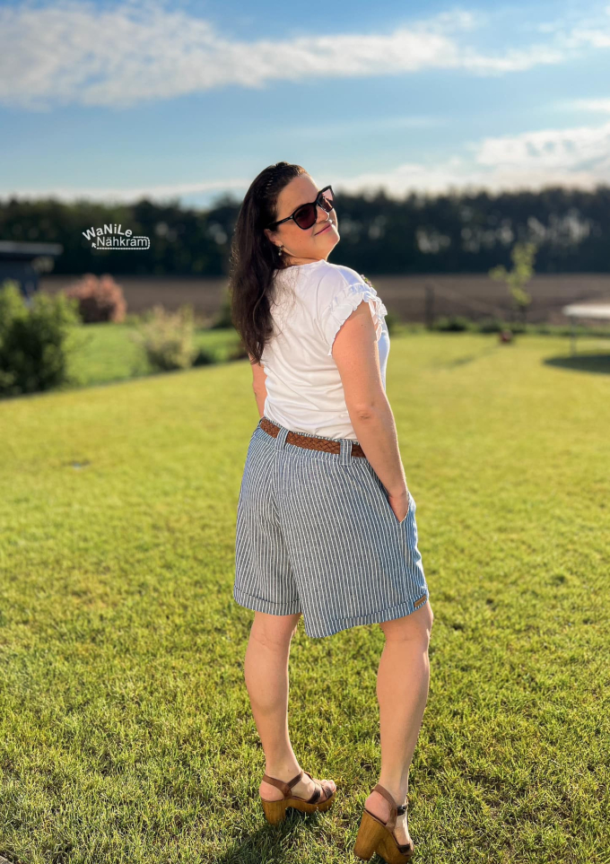 E-book drei eM's Dames Shorts Naila, Duits
