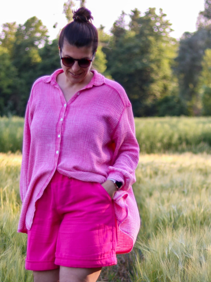 E-book drei eM's Dames Shorts Naila, Duits