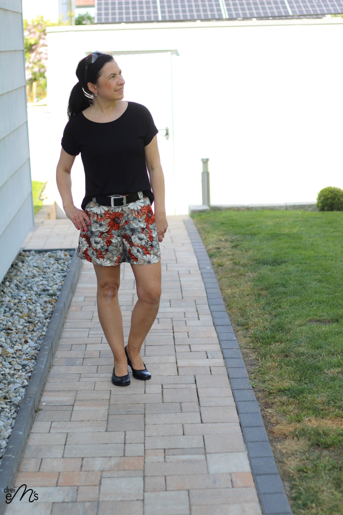 E-book drei eM's Dames Shorts Naila, Duits