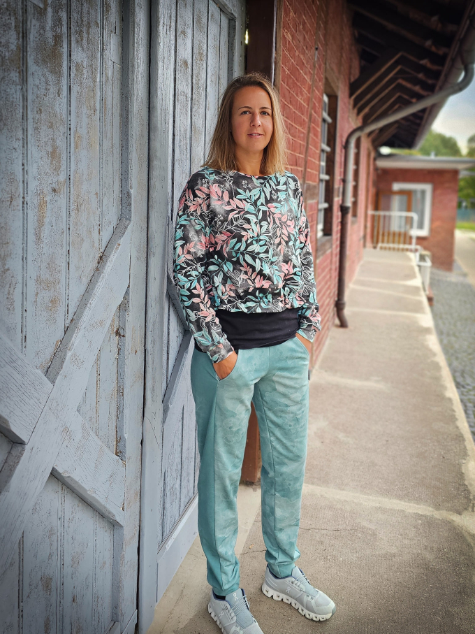E-book drei eM's Ellgau Dames Hoodie, Duits