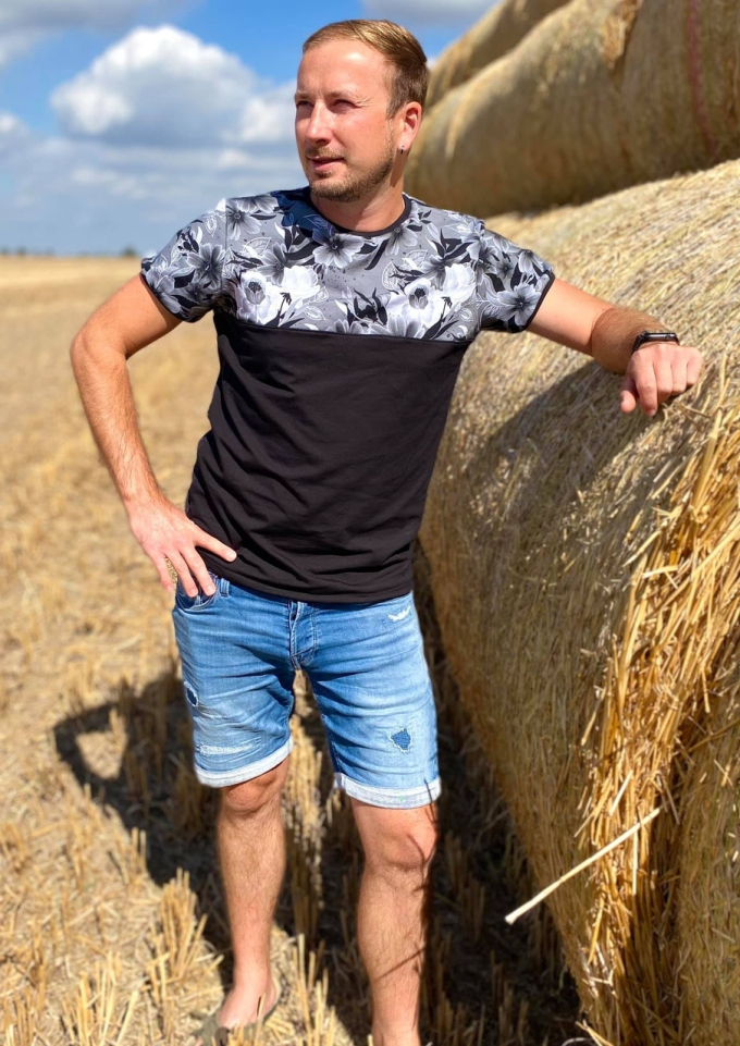 E-Book drei eM's Herenshirt Monza, duits