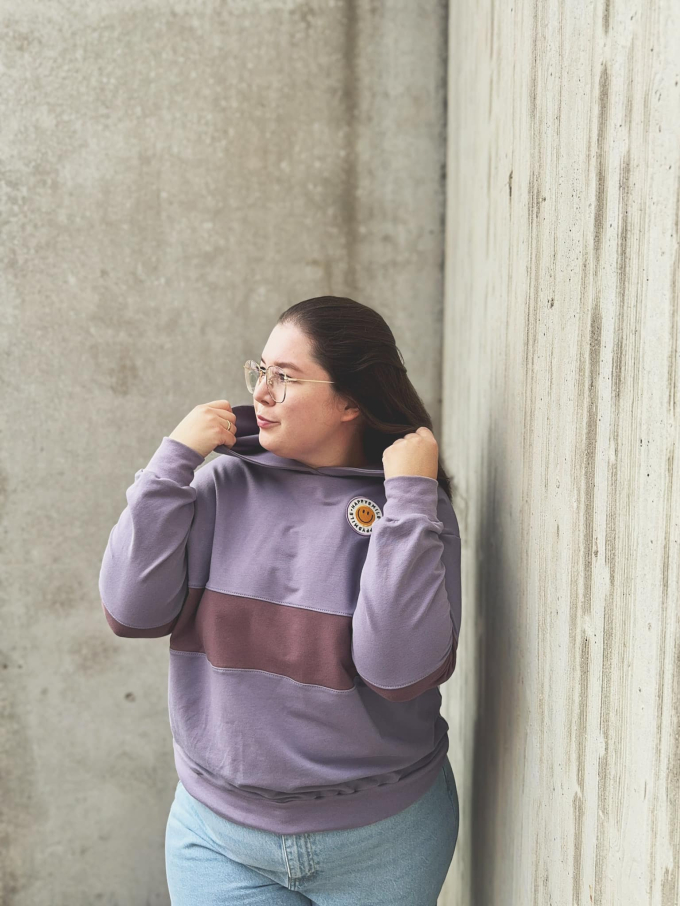 E-book drei eM's Hoodie Eningen, Duits