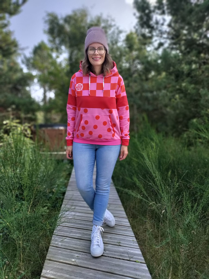 E-book drei eM's Hoodie Eningen, Duits