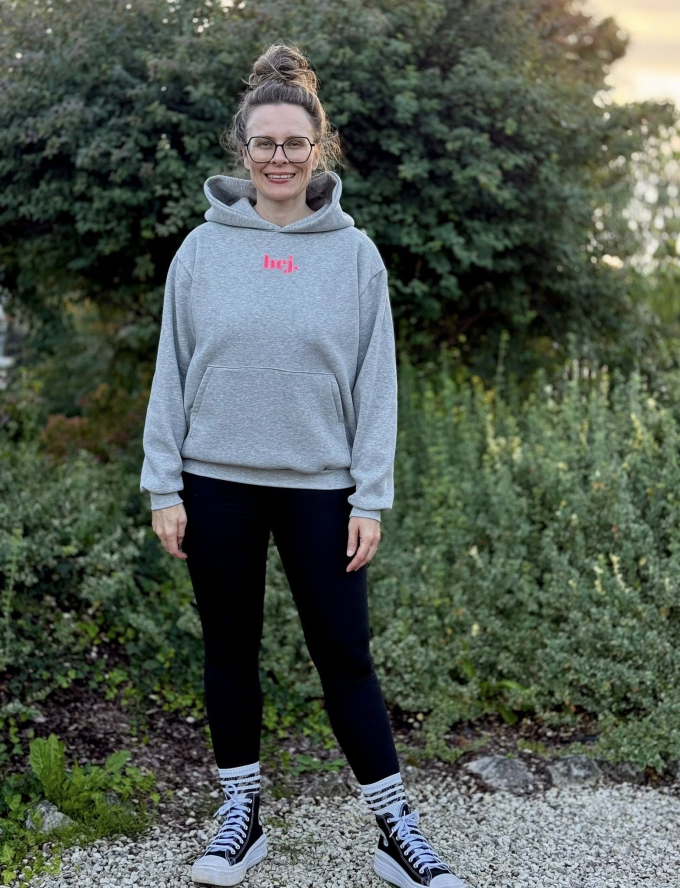 E-Book drei eM's Hoodie MELFI, german