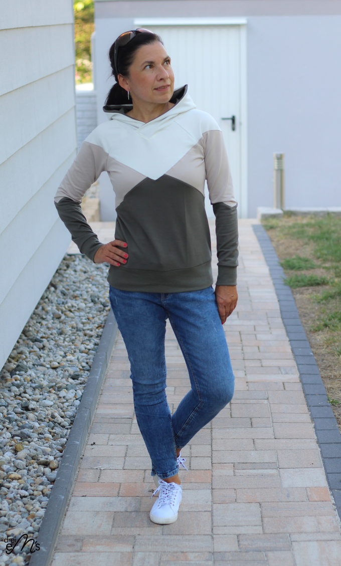 E-book drei eM's hoodie/jurk Alimonda, Duits