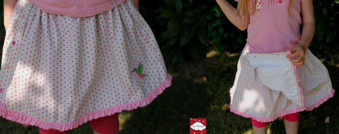Patron jupe enfant pdf Felisa drei eM's, en allemand