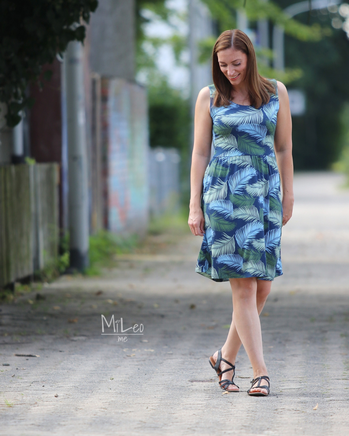 Patron robe femme pdf Scilla drei eM's, en allemand
