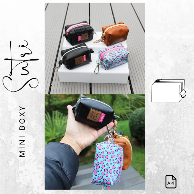 E-Book drei eM's Mini Boxy Sutri bag, German