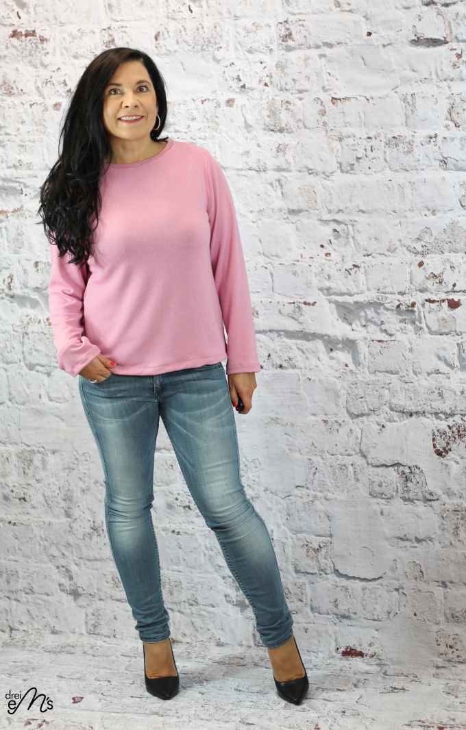 Patron pullover femme pdf Caserta drei eM's, en allemand