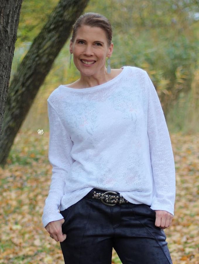 Patron pullover femme pdf Caserta drei eM's, en allemand