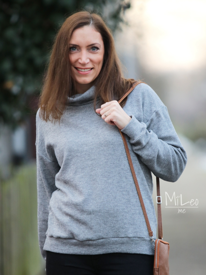 Patron pullover / sweat-shirt femme pdf Schenna drei eM's, en allemand