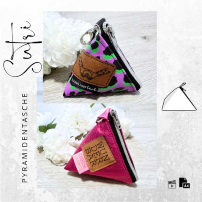 E-Book drei eM's Pyramidenbag Sutri, german