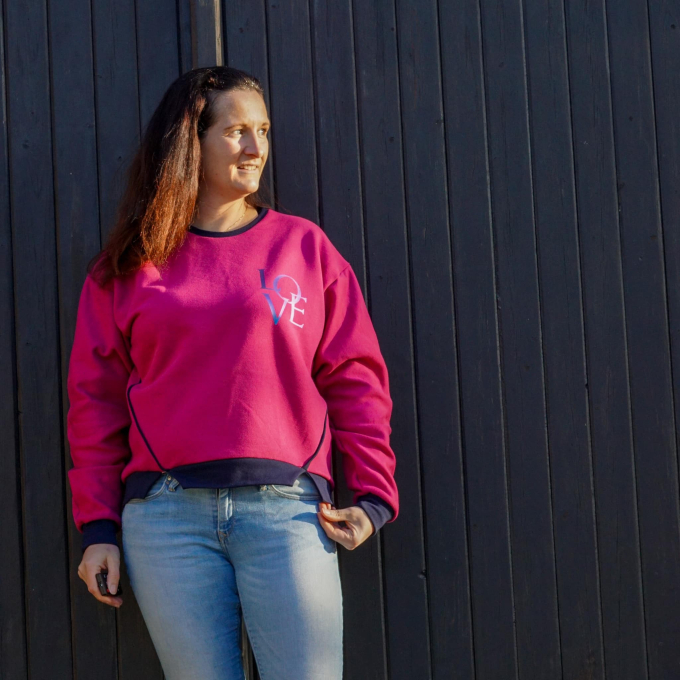 E-book drei eM's Sweater Rubano, Duits
